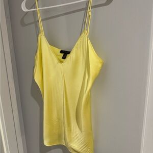 Banana Republic Silk Yellow Camisole